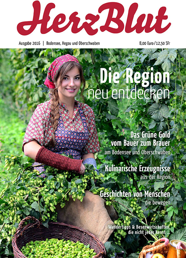 Cover der Zeitschrift HerzBlut von Elke Weiss