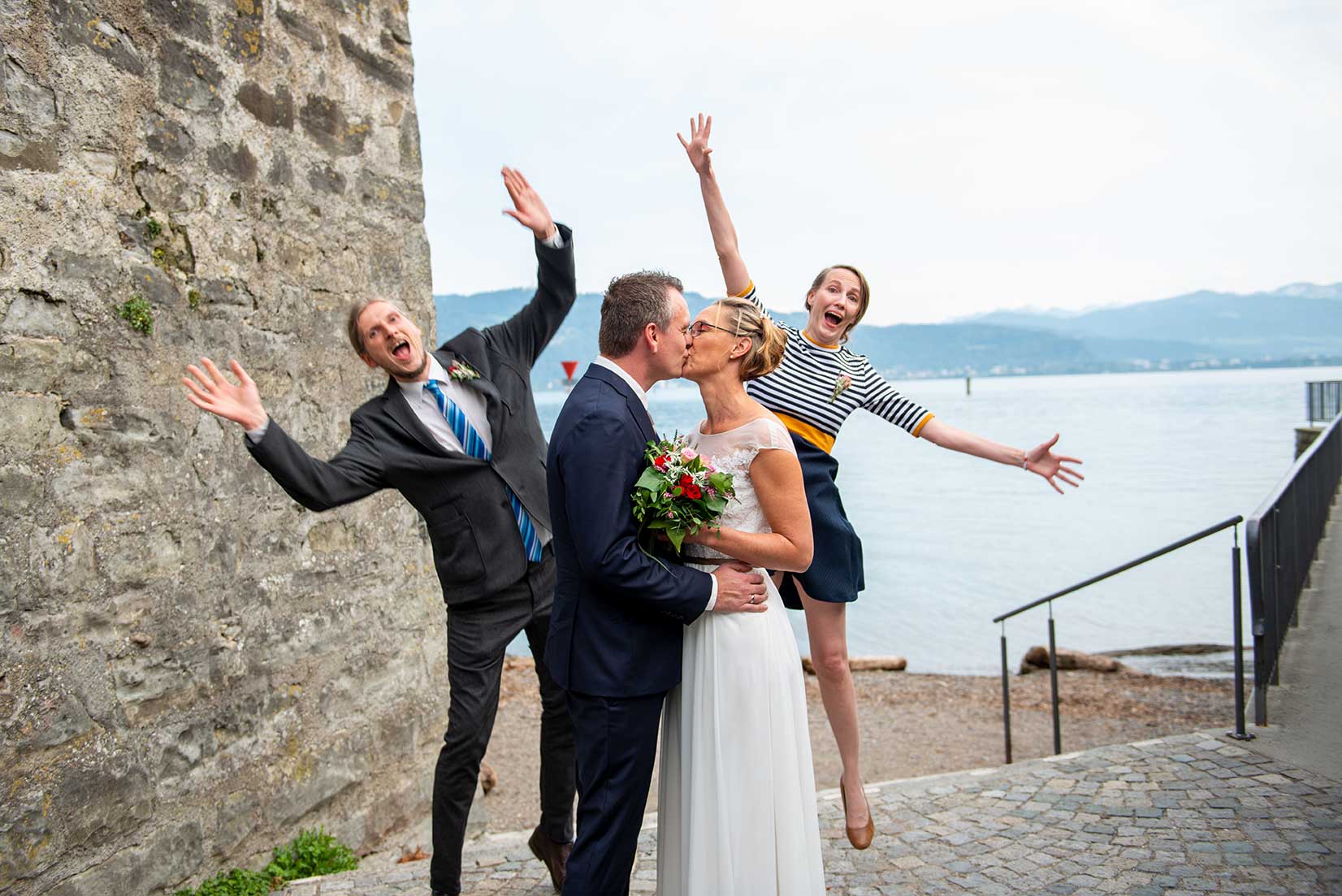Frisch verheiratet in Lindau am Bodensee